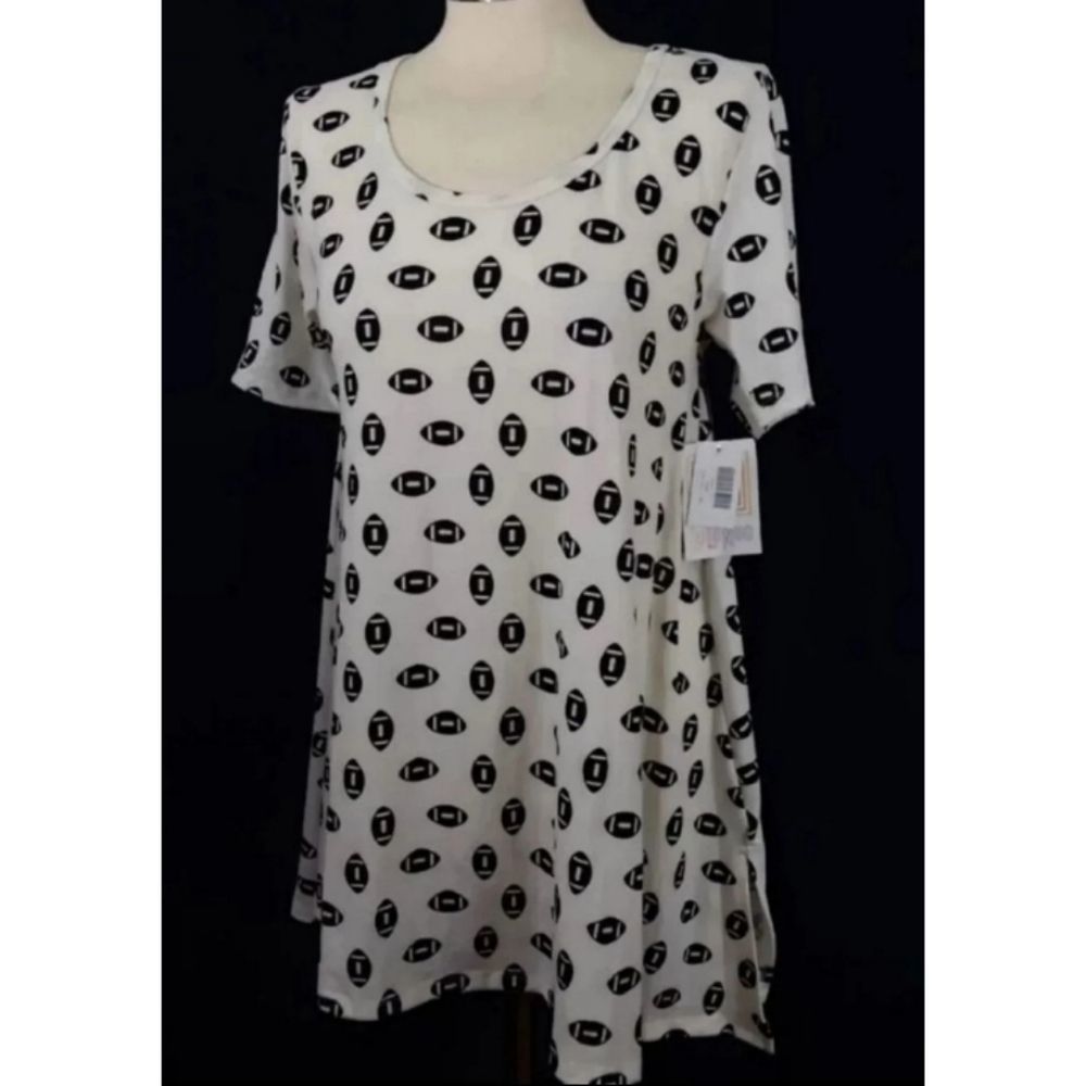 NWT S Lularoe Football Perfect T tshirt